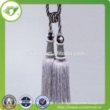best sell decorative curtain tassel,handmade crystal beads curtain tassel